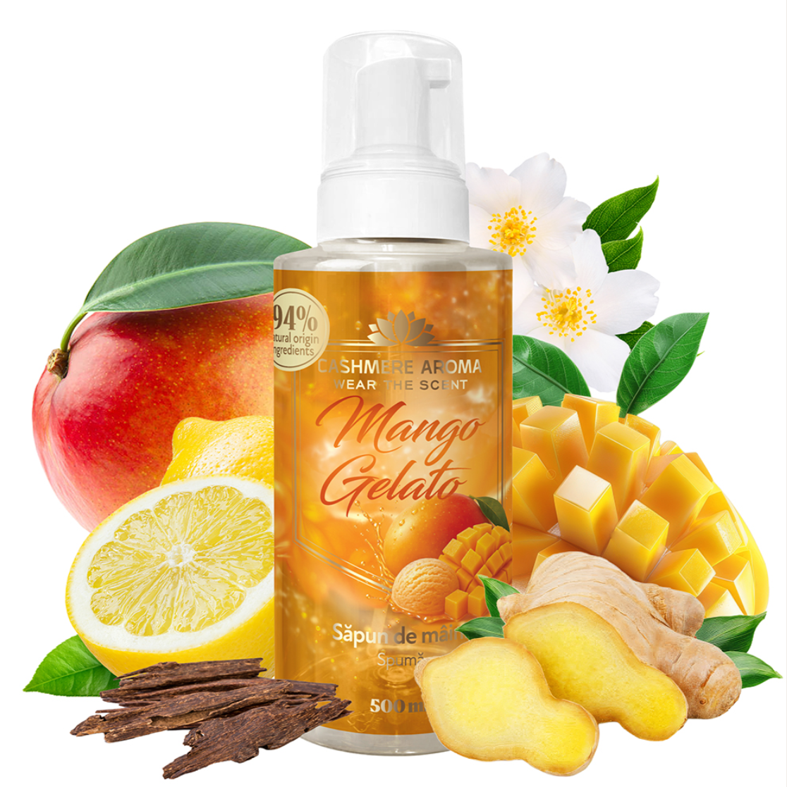 Săpun de mâini spumă Mango Gelato