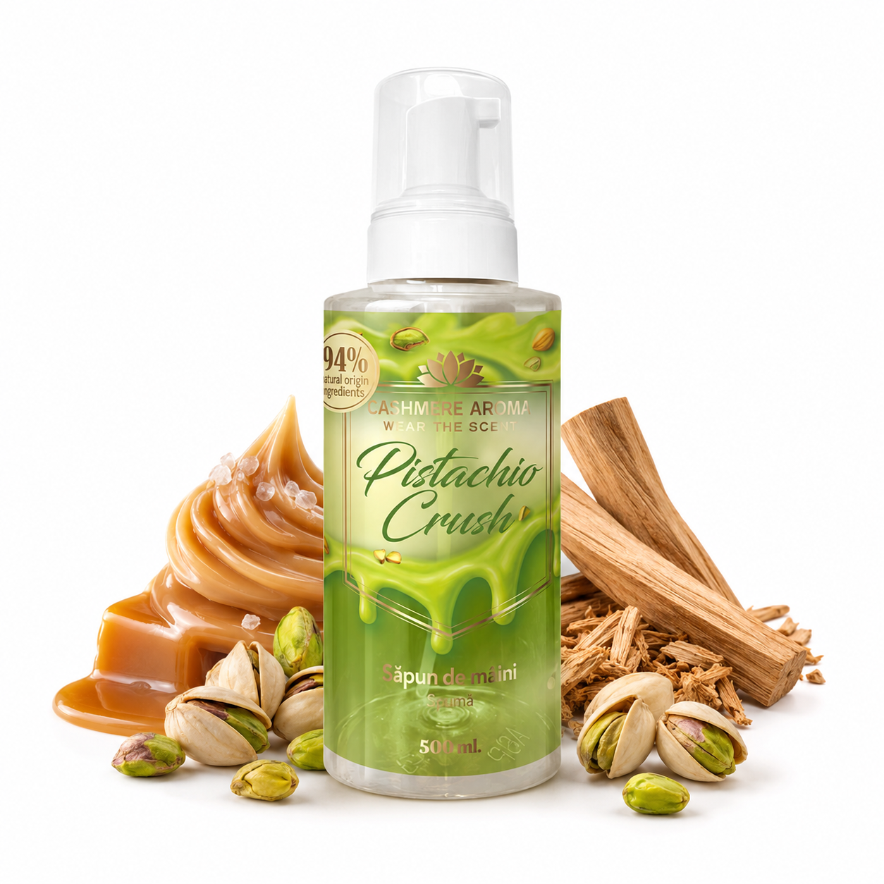 Săpun de mâini spumă Pistachio Crush