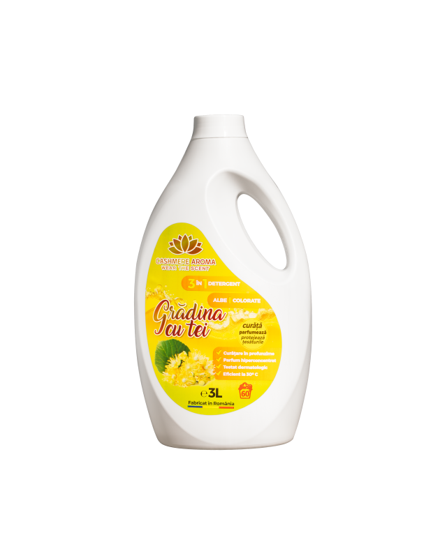 Detergent Rufe Albe și Color Gradina cu Tei 3 L