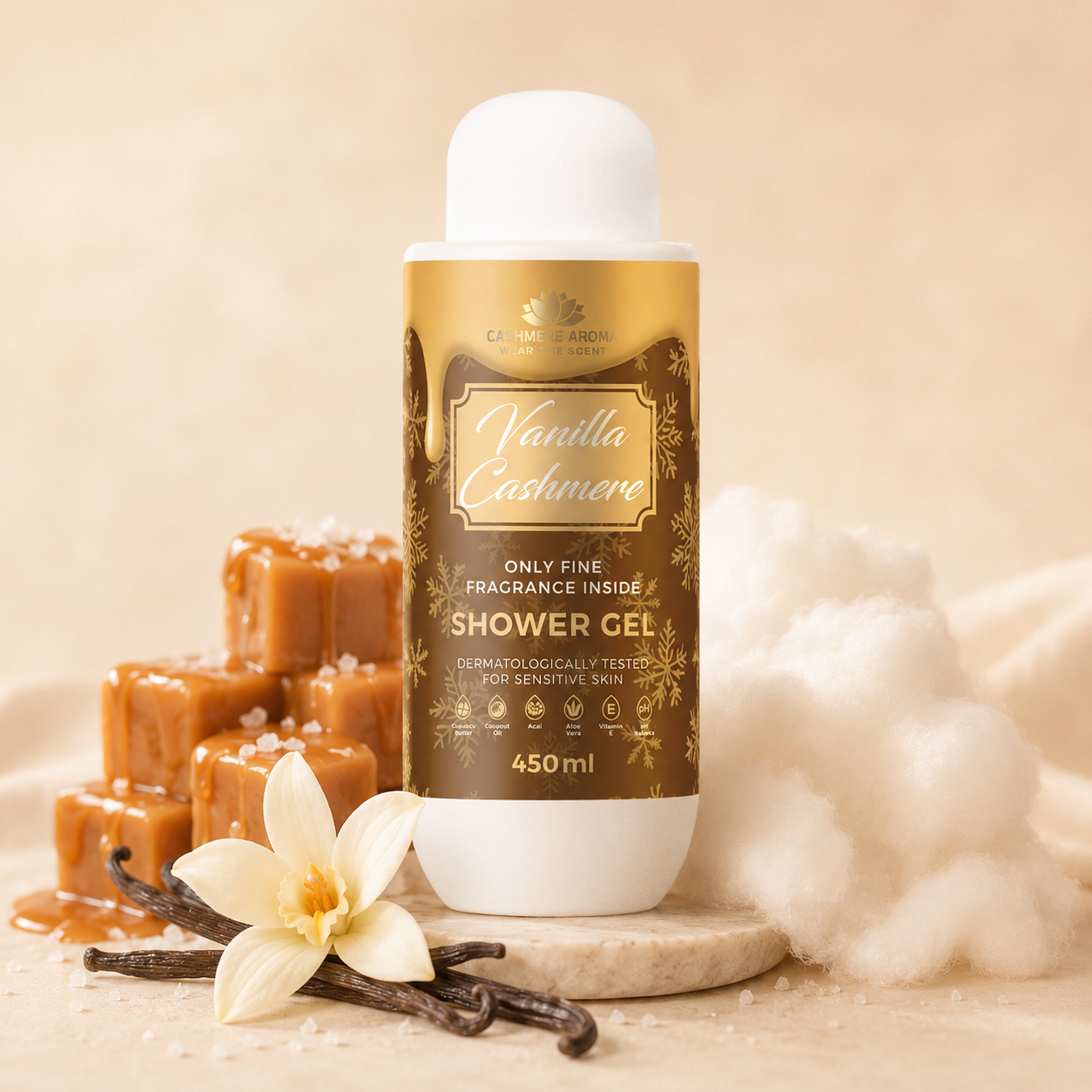 Gel de Duș Vanilla Cashmere